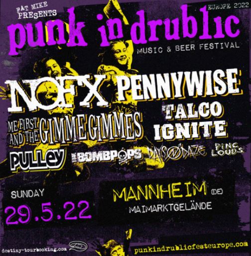 Punk in Drublic – Festival @Zeltfestival Rhein-Neckar