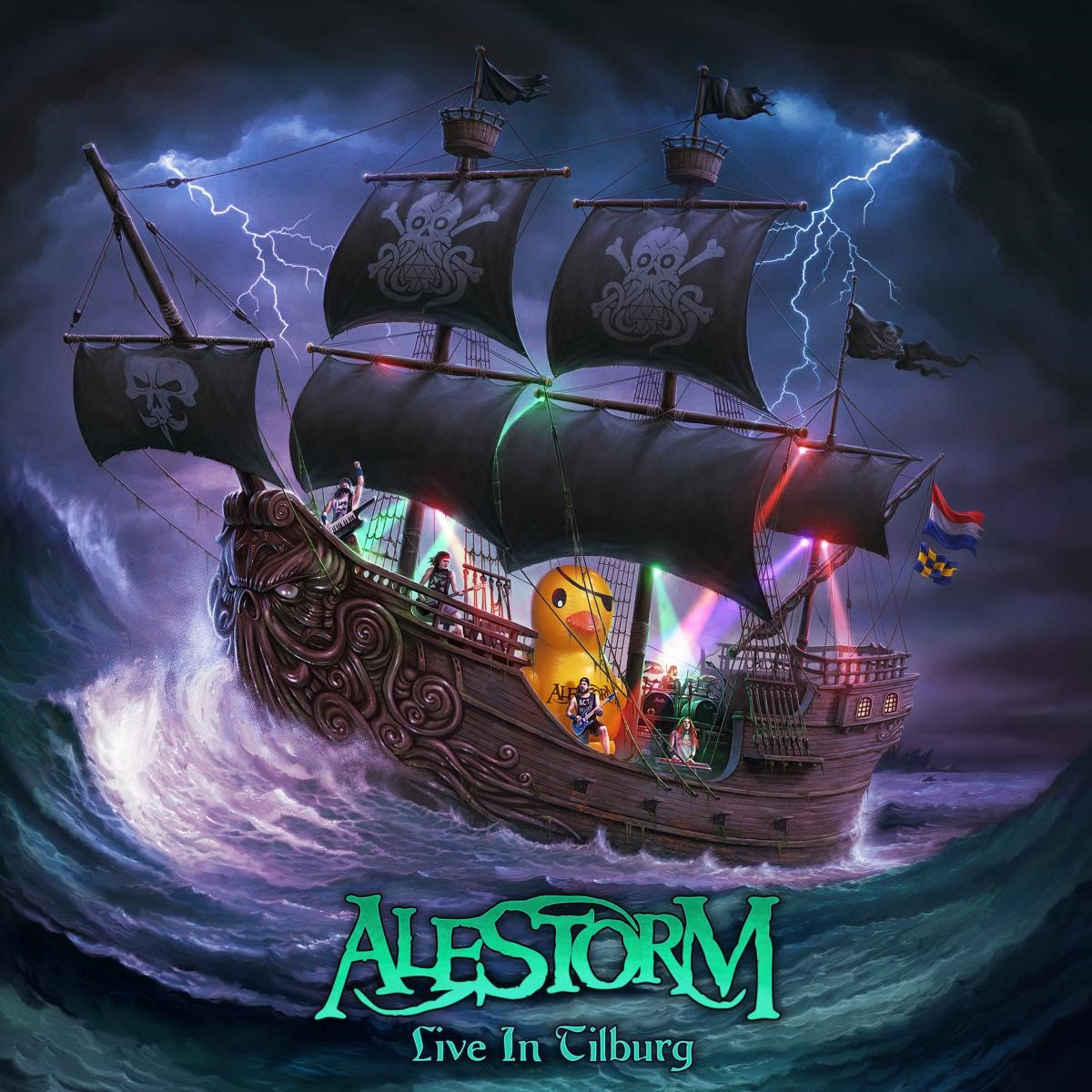ALESTORM to Release New Live Album & DVD/BluRay, Live in Tilburg, on May 28!